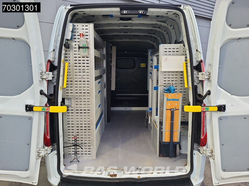 Furgoneta pequeña Ford Transit 130pk Automaat L2H2 Sortimo inrichting Hoog Dak Xenon LED Airco Cruise Parkeersensoren Werkplaatsinrichting Euro6 L2 Airco Cruis: foto 7