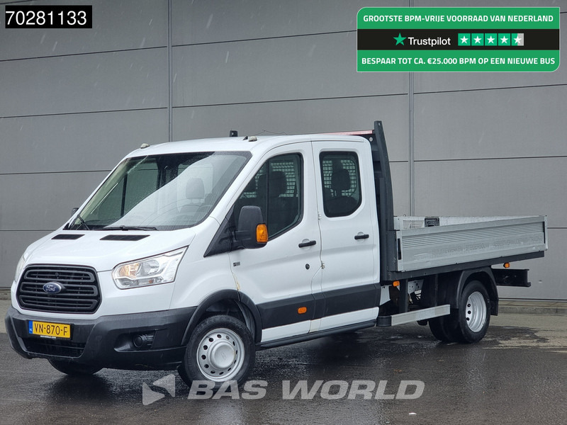 Ford Transit 155PK Open Laadbak Dubbel Cabine Dubbellucht 3,5t Trekhaak Airco Cruise Pritsche Pickup Open Box 2m3 Airco Dubbel cabine Trekhaa - Caja abierta furgoneta: foto 1 Ford Transit 155PK Open Laadbak Dubbel Cabine Dubbellucht 3,5t Trekhaak Airco Cruise Pritsche Pickup Open Box 2m3 Airco Dubbel cabine Trekhaa - Caja abierta furgoneta: foto 1