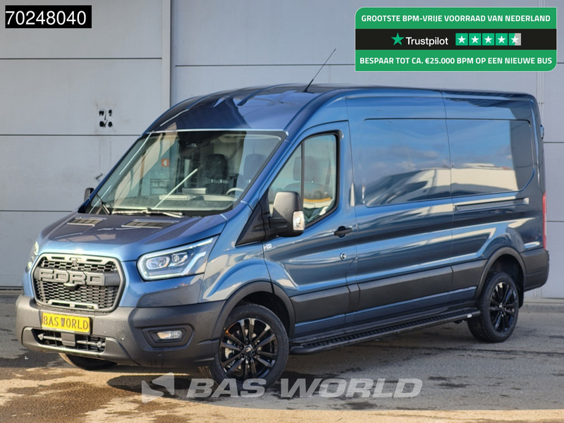 Ford Transit 165pk Automaat Limited Black Edition L3H2 Nwe model! Xenon Airco Cruise CarPlay Camera Parkeersensoren Airco Cruise control - Furgón: foto 1 Ford Transit 165pk Automaat Limited Black Edition L3H2 Nwe model! Xenon Airco Cruise CarPlay Camera Parkeersensoren Airco Cruise control - Furgón: foto 1