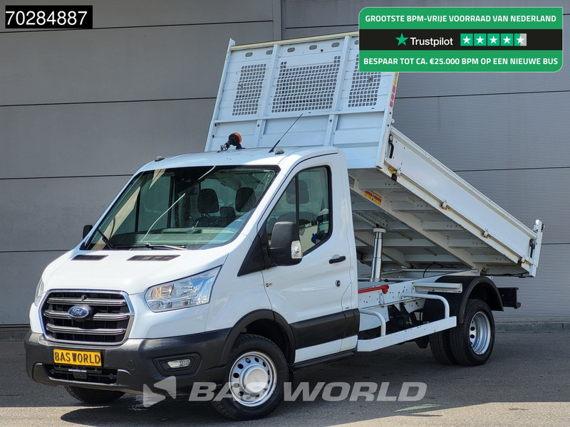 Ford Transit 170pk Kipper Dubbellucht 3,5t Trekhaak Airco Cruise Euro6 Tipper Benne Kieper Airco Trekhaak Cruise control - Volquete furgoneta: foto 1 Ford Transit 170pk Kipper Dubbellucht 3,5t Trekhaak Airco Cruise Euro6 Tipper Benne Kieper Airco Trekhaak Cruise control - Volquete furgoneta: foto 1