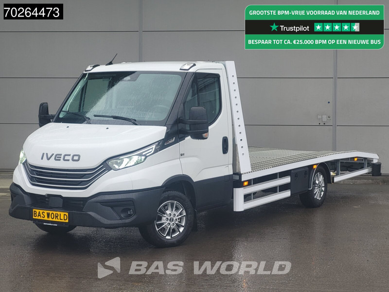 Iveco Daily 35S18 3.0L Automaat Autotransporter 2025model LED ACC Luchtvering Lier Zwaailamp Oprijwagen Cartransporter Airco Trekhaak - Furgoneta: foto 1 Iveco Daily 35S18 3.0L Automaat Autotransporter 2025model LED ACC Luchtvering Lier Zwaailamp Oprijwagen Cartransporter Airco Trekhaak - Furgoneta: foto 1