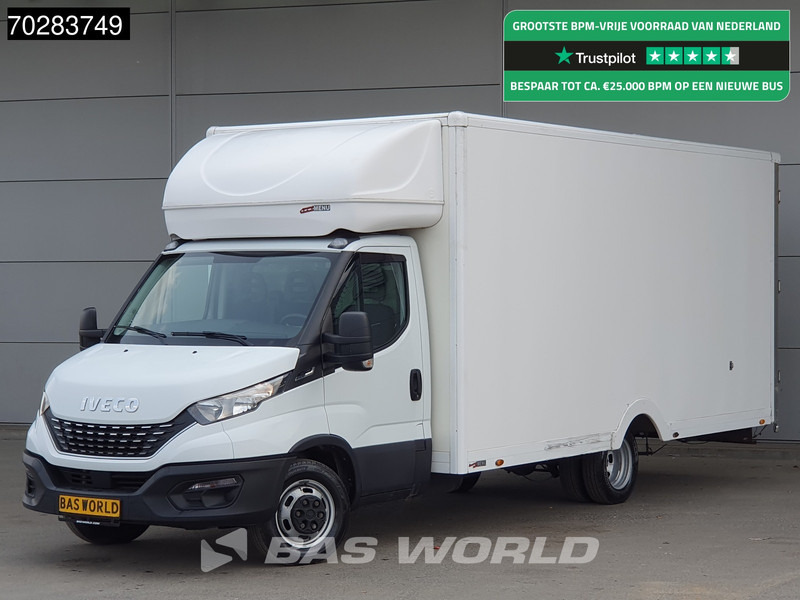 Furgoneta caja cerrada Iveco Daily 35C14 Automaat Luchtvering Bakwagen Dubbellucht Airco Cruise Camera Euro6 Meubelbak Plancher Verkoopwagen Foodtruck Paardenwagen: foto 1