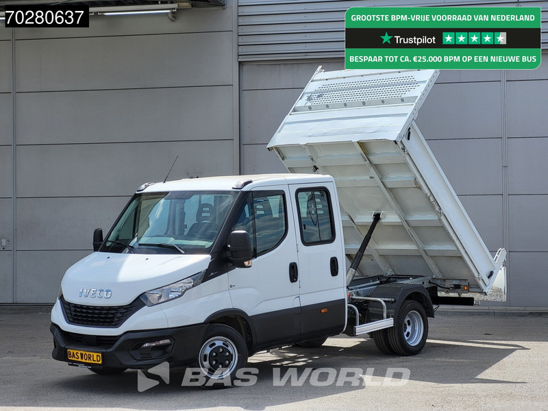 Iveco Daily 35C14 Kipper Dubbel Cabine Dubbellucht 3,5t Trekhaak Airco Cruise Euro6 Kieper Tipper Benne Airco Dubbel cabine Trekhaak Cruise - Volquete furgoneta: foto 1 Iveco Daily 35C14 Kipper Dubbel Cabine Dubbellucht 3,5t Trekhaak Airco Cruise Euro6 Kieper Tipper Benne Airco Dubbel cabine Trekhaak Cruise - Volquete furgoneta: foto 1