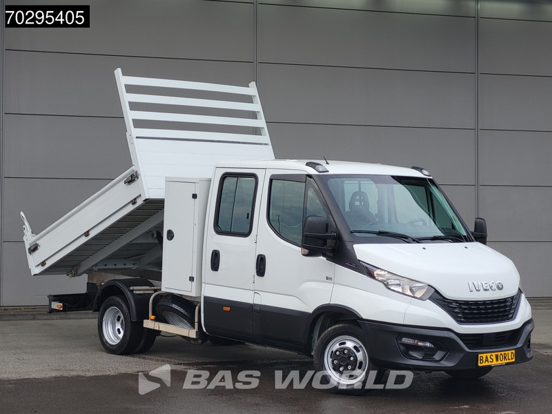 Iveco Daily 35C14 Kipper met Kist Dubbel Cabine Dubbellucht 3,5t Trekhaak Airco Cruise Euro6 Kieper Tipper Benne Airco Trekhaak Cruise contr - Volquete furgoneta: foto 3 Iveco Daily 35C14 Kipper met Kist Dubbel Cabine Dubbellucht 3,5t Trekhaak Airco Cruise Euro6 Kieper Tipper Benne Airco Trekhaak Cruise contr - Volquete furgoneta: foto 3