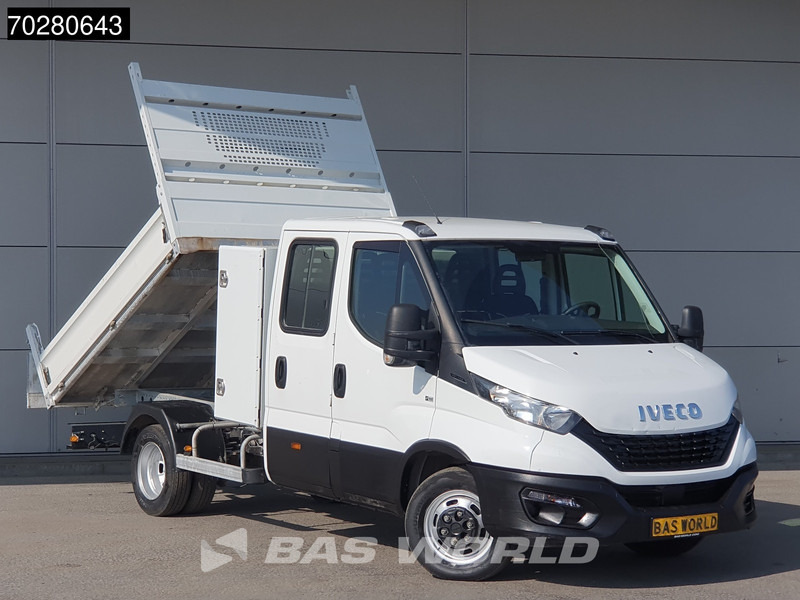 Iveco Daily 35C14 Kipper met Kist Dubbel Cabine Dubbellucht 3,5t Trekhaak Airco Cruise Euro6 Tipper Benne Kieper 2m3 Airco Trekhaak Cruise c - Volquete furgoneta: foto 3 Iveco Daily 35C14 Kipper met Kist Dubbel Cabine Dubbellucht 3,5t Trekhaak Airco Cruise Euro6 Tipper Benne Kieper 2m3 Airco Trekhaak Cruise c - Volquete furgoneta: foto 3
