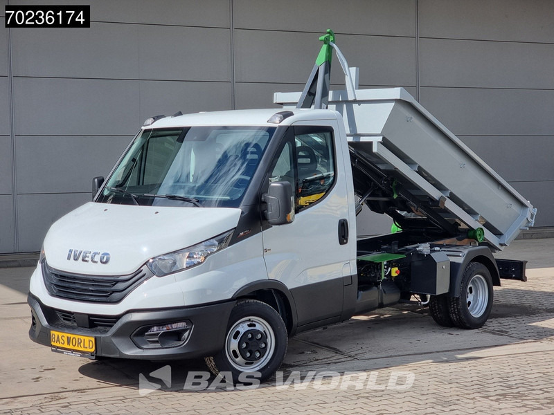 Iveco Daily 35C16 3.0L 160PK Haakarm Airco Cruise Euro6 Kipper Hooklift Abrollkipper 2m3 Airco Cruise control - Volquete furgoneta: foto 3 Iveco Daily 35C16 3.0L 160PK Haakarm Airco Cruise Euro6 Kipper Hooklift Abrollkipper 2m3 Airco Cruise control - Volquete furgoneta: foto 3