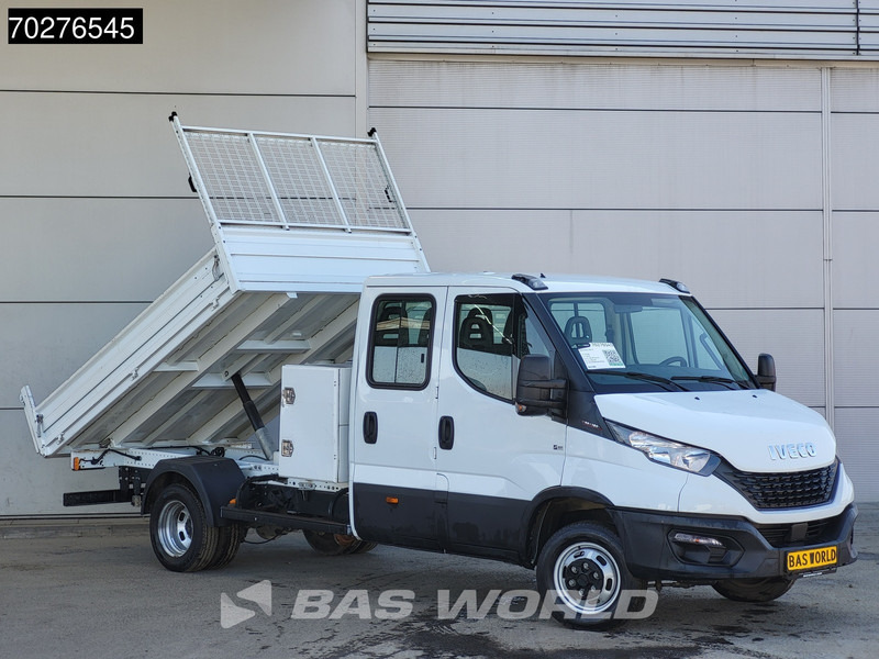 Iveco Daily 35C16 3.0L Dubbel Cabine Kipper met Kist 3,5t trekhaak Tipper Benne Kieper Airco Dubbel cabine Trekhaak Cruise control - Volquete furgoneta: foto 3 Iveco Daily 35C16 3.0L Dubbel Cabine Kipper met Kist 3,5t trekhaak Tipper Benne Kieper Airco Dubbel cabine Trekhaak Cruise control - Volquete furgoneta: foto 3