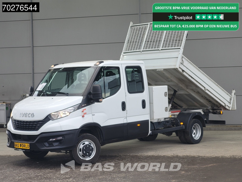 Iveco Daily 35C16 3.0L Kipper Dubbel Cabine met Kist Dubbellucht 3,5t Trekhaak Airco Cruise Tipper Benne Kieper Airco Dubbel cabine Trekhaak - Volquete furgoneta: foto 1 Iveco Daily 35C16 3.0L Kipper Dubbel Cabine met Kist Dubbellucht 3,5t Trekhaak Airco Cruise Tipper Benne Kieper Airco Dubbel cabine Trekhaak - Volquete furgoneta: foto 1