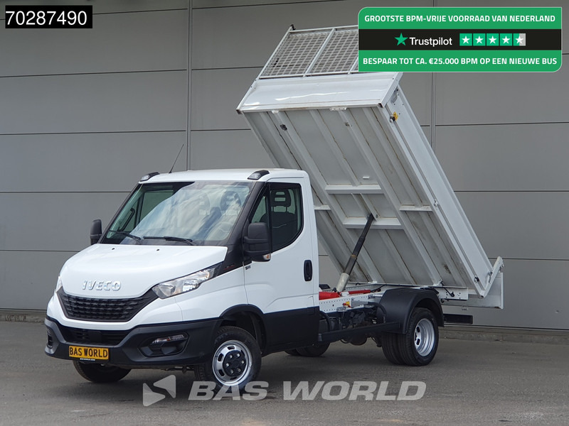 Iveco Daily 35C16 3.0L Kipper Dubbellucht 3,5t Trekhaak Airco Cruise Navi Camera Euro6 Tipper Benne Kieper 2m3 Airco Trekhaak Cruise control - Volquete furgoneta: foto 1 Iveco Daily 35C16 3.0L Kipper Dubbellucht 3,5t Trekhaak Airco Cruise Navi Camera Euro6 Tipper Benne Kieper 2m3 Airco Trekhaak Cruise control - Volquete furgoneta: foto 1