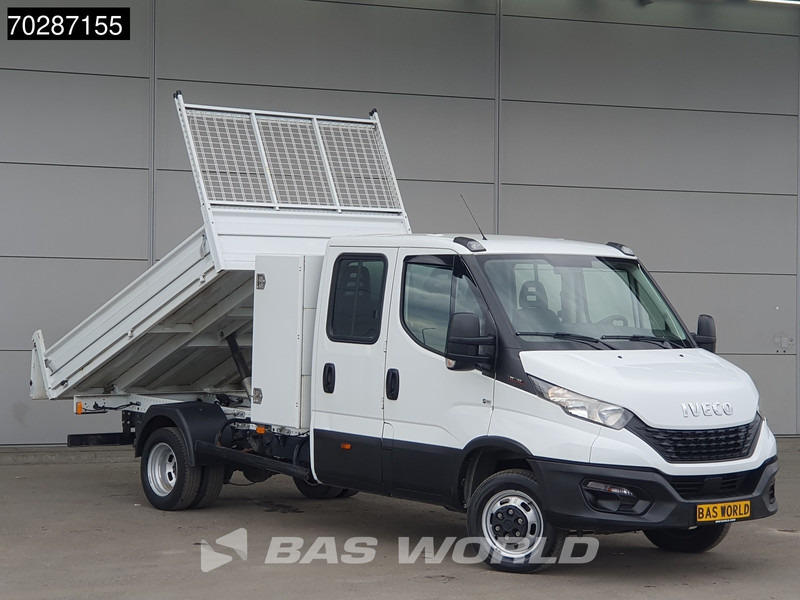 Iveco Daily 35C16 3.0L Kipper met Kist Dubbel Cabine Dubbellucht 3,5t Trekhaak Airco Euro6 Tipper Benne Kieper 2m3 Airco Trekhaak - Volquete furgoneta: foto 3 Iveco Daily 35C16 3.0L Kipper met Kist Dubbel Cabine Dubbellucht 3,5t Trekhaak Airco Euro6 Tipper Benne Kieper 2m3 Airco Trekhaak - Volquete furgoneta: foto 3