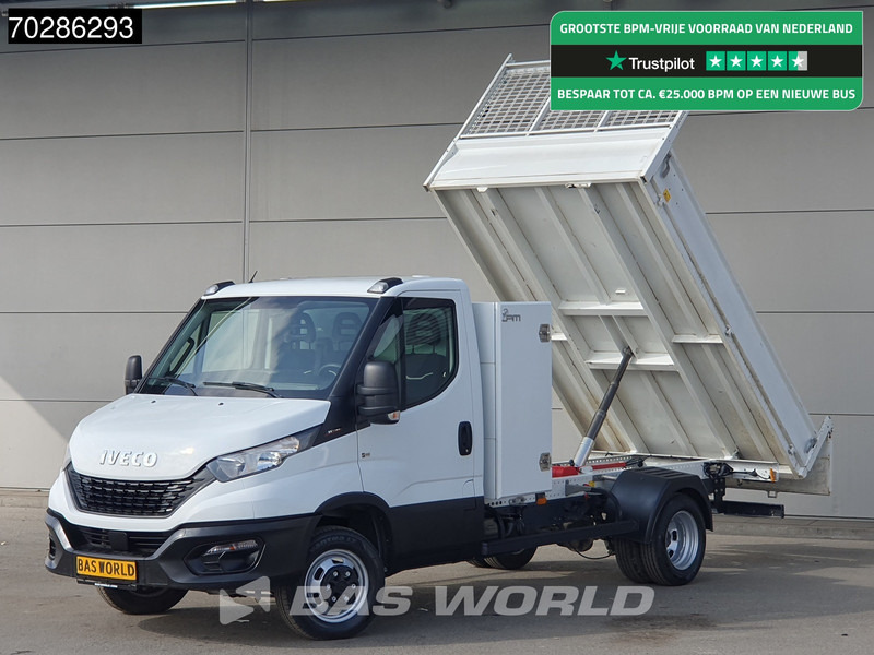 Caja abierta furgoneta Iveco Daily 35C16 3.0L Open Laadbak met Kist Dubbellucht 3,5t Trekhaak Airco Cruise Euro6 Pritsche Pickup Open Box 2m3 Airco Trekhaak Cruise: foto 1