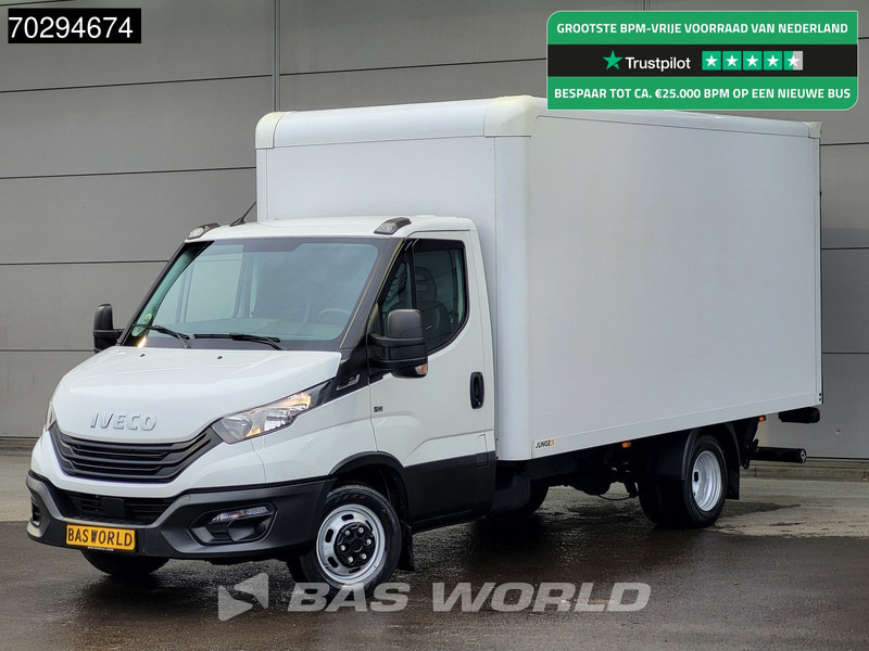 Iveco Daily 35C16 Automaat Laadklep Dubbellucht Bakwagen 160PK Airco Camera 3,5t Trekvermogen Euro6 Meubelbak Koffer Airco - Furgoneta caja cerrada: foto 1 Iveco Daily 35C16 Automaat Laadklep Dubbellucht Bakwagen 160PK Airco Camera 3,5t Trekvermogen Euro6 Meubelbak Koffer Airco - Furgoneta caja cerrada: foto 1