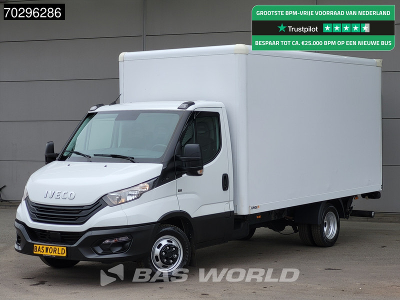 Iveco Daily 35C16 Laadklep Bakwagen Dubbellucht 160PK Airco Euro6 Meubelbak Koffer Airco - Furgoneta caja cerrada: foto 1 Iveco Daily 35C16 Laadklep Bakwagen Dubbellucht 160PK Airco Euro6 Meubelbak Koffer Airco - Furgoneta caja cerrada: foto 1