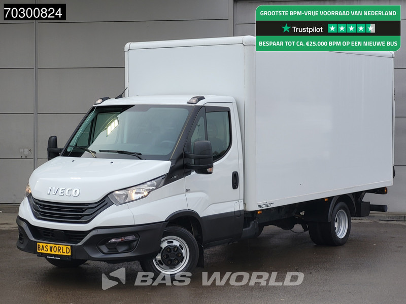 Iveco Daily 35C16 Laadklep Bakwagen Dubbellucht 160PK Airco Euro6 Meubelbak Koffer Airco - Furgoneta caja cerrada: foto 1 Iveco Daily 35C16 Laadklep Bakwagen Dubbellucht 160PK Airco Euro6 Meubelbak Koffer Airco - Furgoneta caja cerrada: foto 1
