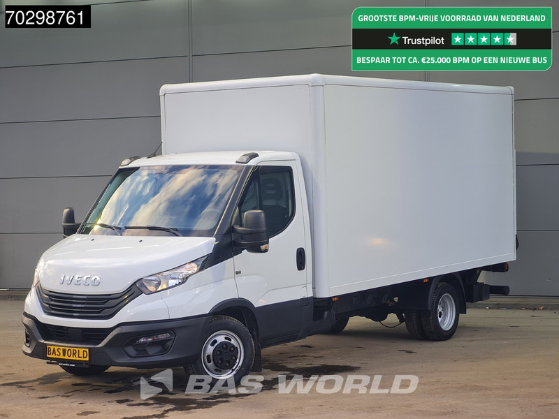 Iveco Daily 35C16 Laadklep Dubbellucht Bakwagen 160PK Airco Euro6 Meubelbak Koffer Airco - Furgoneta caja cerrada: foto 1 Iveco Daily 35C16 Laadklep Dubbellucht Bakwagen 160PK Airco Euro6 Meubelbak Koffer Airco - Furgoneta caja cerrada: foto 1