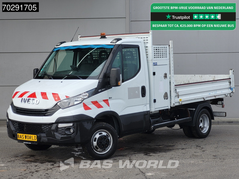 Iveco Daily 35C16 Open Laadbak met Kraan Dubbellucht 3,5t Trekhaak Airco Cruise Camera Euro6 Pritsche Pickup Open Box Crane Kran Kranwagen 2 - Caja abierta furgoneta: foto 1 Iveco Daily 35C16 Open Laadbak met Kraan Dubbellucht 3,5t Trekhaak Airco Cruise Camera Euro6 Pritsche Pickup Open Box Crane Kran Kranwagen 2 - Caja abierta furgoneta: foto 1