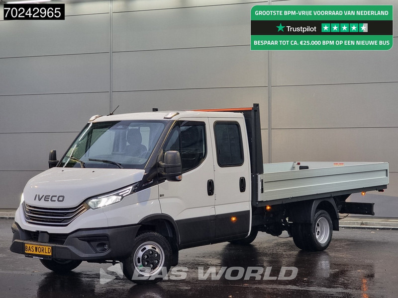 Iveco Daily 35C18 3.0L Automaat 180PK 2025-Model Dubbel Cabine Open laadbak Dubbellucht Navi ACC LED 3,5T Trekvermogen Euro6 Pritsche Pickup - Caja abierta furgoneta: foto 1 Iveco Daily 35C18 3.0L Automaat 180PK 2025-Model Dubbel Cabine Open laadbak Dubbellucht Navi ACC LED 3,5T Trekvermogen Euro6 Pritsche Pickup - Caja abierta furgoneta: foto 1