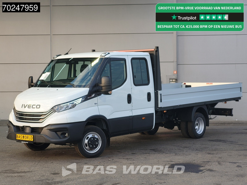 Iveco Daily 35C18 3.0L Automaat 180PK Dubbel Cabine Open Laadbak 2025-Model Dubbellucht 3,5t Trekvermogen ACC LED Navi Euro6 Pritsche Pickup - Caja abierta furgoneta: foto 1 Iveco Daily 35C18 3.0L Automaat 180PK Dubbel Cabine Open Laadbak 2025-Model Dubbellucht 3,5t Trekvermogen ACC LED Navi Euro6 Pritsche Pickup - Caja abierta furgoneta: foto 1