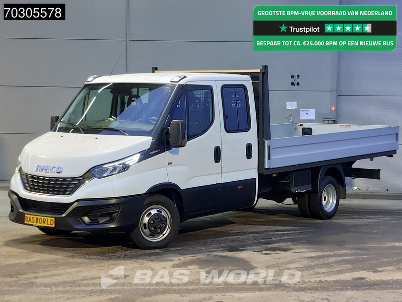 Iveco Daily 35C18 3.0L Automaat Dubbel Cabine Open Laadbak Dubbellucht LED Airco Cruise Euro6 Pritsche Pickup Airco Cruise control - Caja abierta furgoneta: foto 1 Iveco Daily 35C18 3.0L Automaat Dubbel Cabine Open Laadbak Dubbellucht LED Airco Cruise Euro6 Pritsche Pickup Airco Cruise control - Caja abierta furgoneta: foto 1