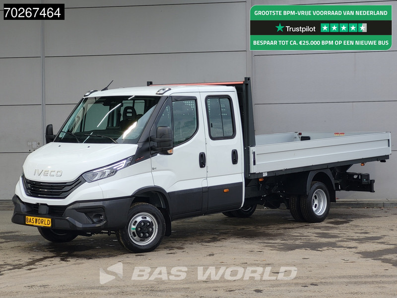 Iveco Daily 35C18 3.0L Open Laadbak 180PK Navi Airco Cruise Camera Parkeersensoren 3,5t Trekgewicht Euro6 Pritsche Pickup Open Box Airco Cru - Caja abierta furgoneta: foto 1 Iveco Daily 35C18 3.0L Open Laadbak 180PK Navi Airco Cruise Camera Parkeersensoren 3,5t Trekgewicht Euro6 Pritsche Pickup Open Box Airco Cru - Caja abierta furgoneta: foto 1