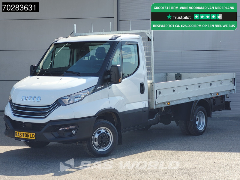 Iveco Daily 35C18 3.0L Open Laadbak Dubbellucht 3,5t Trekhaak Airco Cruise Camera Parkeersensoren Euro6 Meubelbak Koffer Airco Trekhaak Crui - Caja abierta furgoneta: foto 1 Iveco Daily 35C18 3.0L Open Laadbak Dubbellucht 3,5t Trekhaak Airco Cruise Camera Parkeersensoren Euro6 Meubelbak Koffer Airco Trekhaak Crui - Caja abierta furgoneta: foto 1