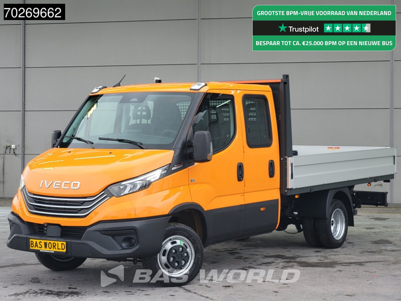 Iveco Daily 35C21 3.0 210PK 2025model Dubbel Cabine Open laadbak 3.5t Trekhaak CarPlay ACC LED Pritsche Pickup Airco Dubbel cabine Trekhaak - Caja abierta furgoneta: foto 1 Iveco Daily 35C21 3.0 210PK 2025model Dubbel Cabine Open laadbak 3.5t Trekhaak CarPlay ACC LED Pritsche Pickup Airco Dubbel cabine Trekhaak - Caja abierta furgoneta: foto 1