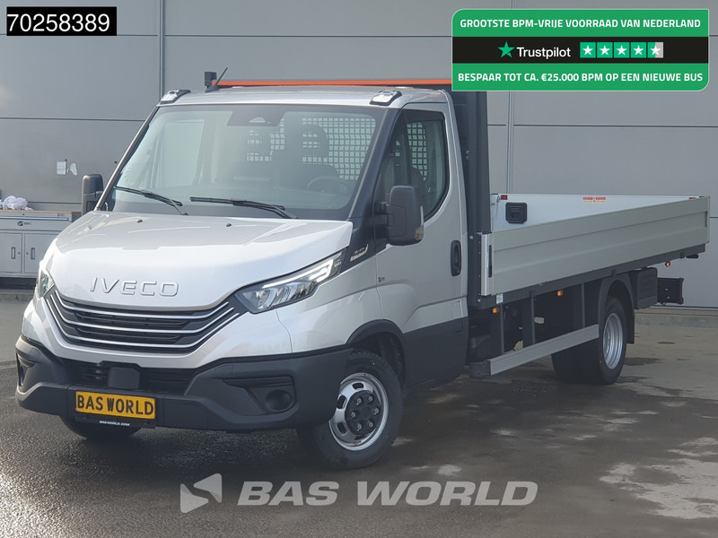 Iveco Daily 35C21 3.0 210PK 2025model Open laadbak CarPlay ACC LED 3,5T Trekvermogen Pritsche Pickup Airco - Caja abierta furgoneta: foto 1 Iveco Daily 35C21 3.0 210PK 2025model Open laadbak CarPlay ACC LED 3,5T Trekvermogen Pritsche Pickup Airco - Caja abierta furgoneta: foto 1