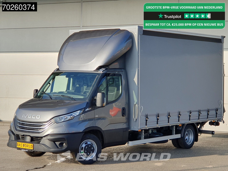 Iveco Daily 35C21 3.0L Automaat Schuifzeilen met Laadklep ACC LED Bakwagen Schuifzeil Zeilen Koffer Meubelbak Plane 22m3 Airco - Furgoneta con caja de lona: foto 1 Iveco Daily 35C21 3.0L Automaat Schuifzeilen met Laadklep ACC LED Bakwagen Schuifzeil Zeilen Koffer Meubelbak Plane 22m3 Airco - Furgoneta con caja de lona: foto 1