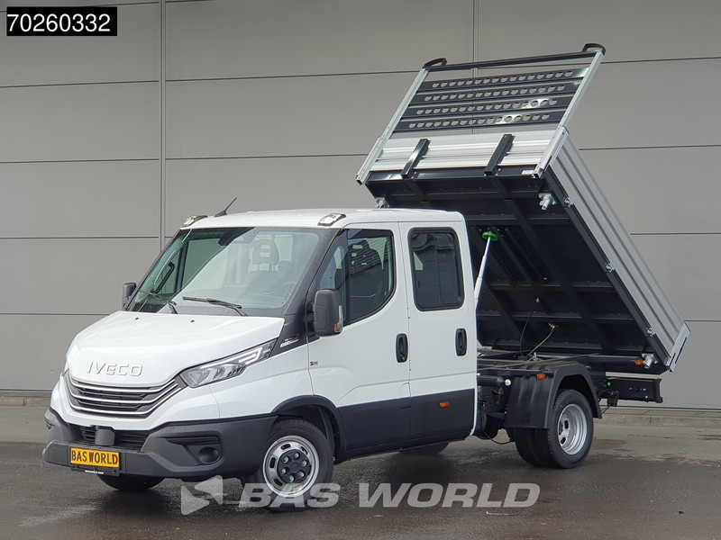 Iveco Daily 35C21 3-Zijdige Kipper Dubbel Cabine 210PK 3.0L Dubbellucht 3,5t Trekhaak ACC Airco LED Camera CarPlay Euro6 Tipper Benne Kieper - Volquete furgoneta: foto 5 Iveco Daily 35C21 3-Zijdige Kipper Dubbel Cabine 210PK 3.0L Dubbellucht 3,5t Trekhaak ACC Airco LED Camera CarPlay Euro6 Tipper Benne Kieper - Volquete furgoneta: foto 5