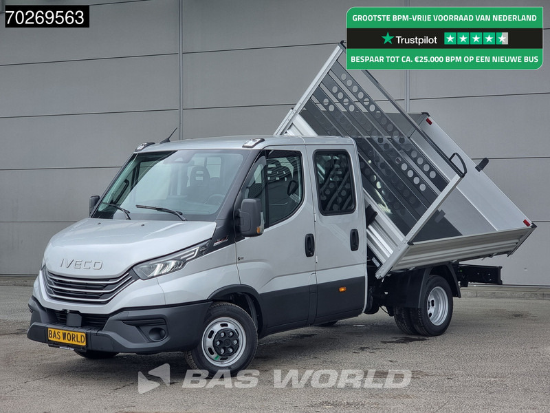 Iveco Daily 35C21 3 zijdige Kipper Dubbel Cabine 210PK 3.0L Dubbellucht Airco Cruise LED Camera Tipper Benne Kieper 2m3 Airco Dubbel cabine - Volquete furgoneta: foto 1 Iveco Daily 35C21 3 zijdige Kipper Dubbel Cabine 210PK 3.0L Dubbellucht Airco Cruise LED Camera Tipper Benne Kieper 2m3 Airco Dubbel cabine - Volquete furgoneta: foto 1