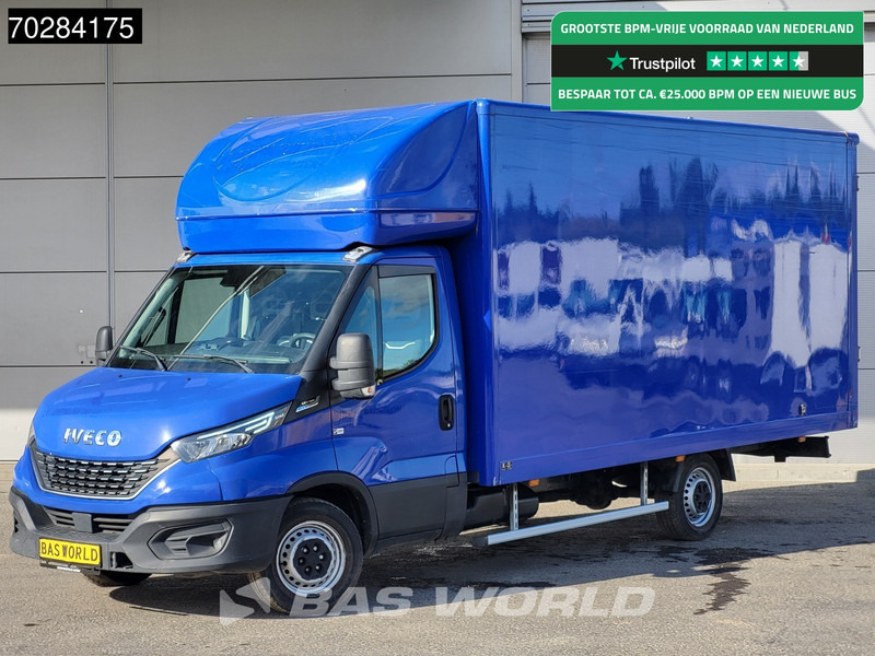Iveco Daily 35S14 Automaat Bakwagen Achterdeuren 488cm lang! Airco Cruise Euro6 Meubelbak Koffer 23m3 Airco Cruise control - Furgoneta caja cerrada: foto 1 Iveco Daily 35S14 Automaat Bakwagen Achterdeuren 488cm lang! Airco Cruise Euro6 Meubelbak Koffer 23m3 Airco Cruise control - Furgoneta caja cerrada: foto 1