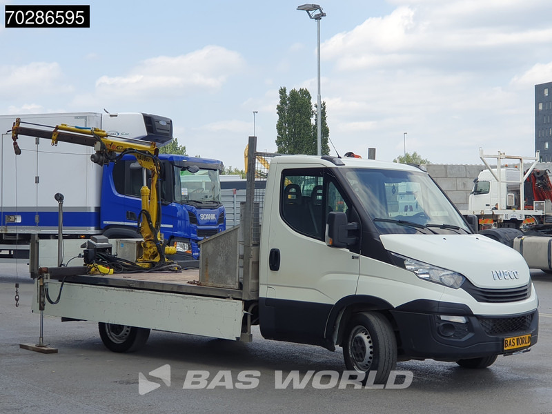 Iveco Daily 35S14 Kraanwagen Open Laadbak Hyva HA15 Euro6 3,5t Trekhaak Crane Kranwagen Kraan Pritsche Pickup Open Box Trekhaak - Caja abierta furgoneta: foto 2 Iveco Daily 35S14 Kraanwagen Open Laadbak Hyva HA15 Euro6 3,5t Trekhaak Crane Kranwagen Kraan Pritsche Pickup Open Box Trekhaak - Caja abierta furgoneta: foto 2