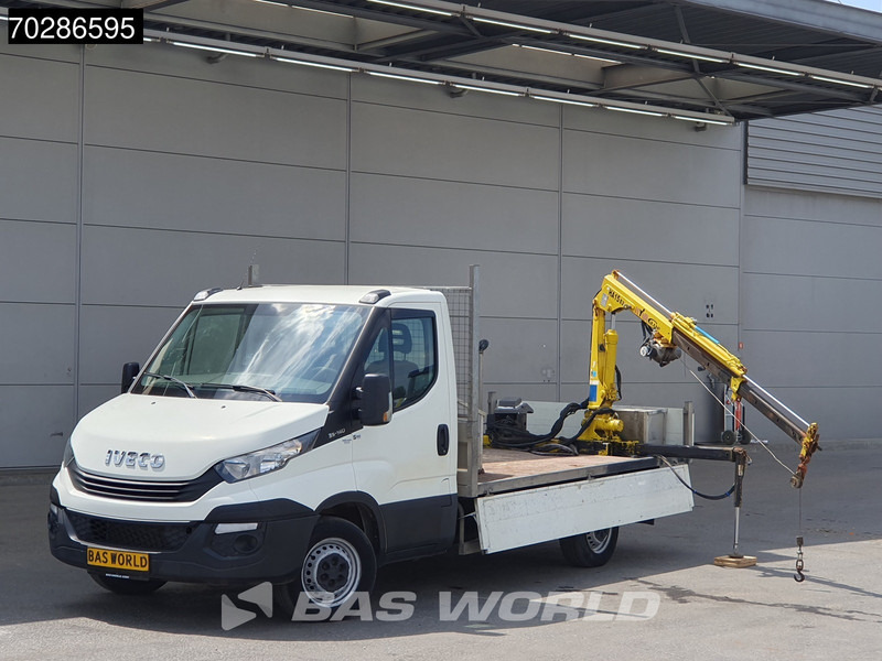 Iveco Daily 35S14 Kraanwagen Open Laadbak Hyva HA15 Euro6 3,5t Trekhaak Crane Kranwagen Kraan Pritsche Pickup Open Box Trekhaak - Caja abierta furgoneta: foto 5 Iveco Daily 35S14 Kraanwagen Open Laadbak Hyva HA15 Euro6 3,5t Trekhaak Crane Kranwagen Kraan Pritsche Pickup Open Box Trekhaak - Caja abierta furgoneta: foto 5
