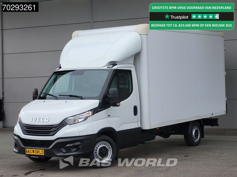 Iveco Daily 35S16 Automaat Bakwagen Achterdeuren 160PK Airco Camera Euro6 Meubelbak Koffer 21m3 Airco - Furgoneta caja cerrada: foto 1 Iveco Daily 35S16 Automaat Bakwagen Achterdeuren 160PK Airco Camera Euro6 Meubelbak Koffer 21m3 Airco - Furgoneta caja cerrada: foto 1