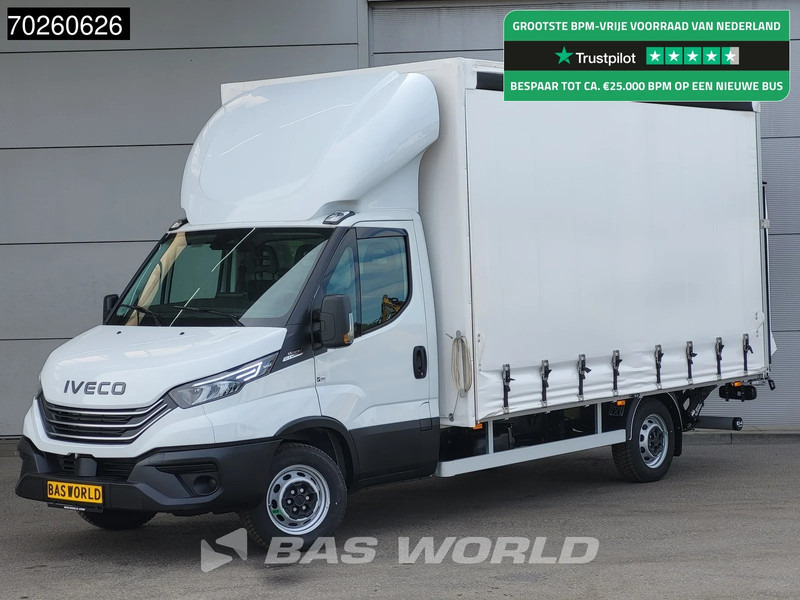 Iveco Daily 35S21 3.0L 210PK Automaat Schuifzeilen Laadklep ACC LED CarPlay Euro6 Schuifzeil Zeilen Koffer Meubelbak Bakwagen Airco - Furgoneta con caja de lona: foto 1 Iveco Daily 35S21 3.0L 210PK Automaat Schuifzeilen Laadklep ACC LED CarPlay Euro6 Schuifzeil Zeilen Koffer Meubelbak Bakwagen Airco - Furgoneta con caja de lona: foto 1