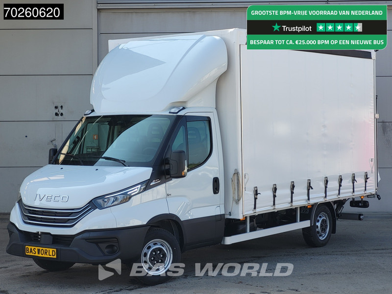 Iveco Daily 35S21 3.0L Automaat Schuifzeilen Laadklep 210PK 2025-Model ACC LED CarPlay Euro6 Schuifzeil Koffer Meubelbak Bakwagen 23m3 Airco - Furgoneta con caja de lona: foto 1 Iveco Daily 35S21 3.0L Automaat Schuifzeilen Laadklep 210PK 2025-Model ACC LED CarPlay Euro6 Schuifzeil Koffer Meubelbak Bakwagen 23m3 Airco - Furgoneta con caja de lona: foto 1
