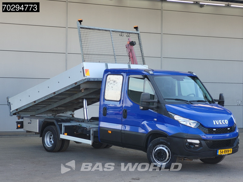 Iveco Daily 70C17 Drie-Zijdige 3.0L Kipper 7-tons Kraan Dubbellucht 170PK 3,5t Trekhaak Airco Tipper Benne Kieper Kraanwagen Crane Kranwagen - Volquete furgoneta: foto 5 Iveco Daily 70C17 Drie-Zijdige 3.0L Kipper 7-tons Kraan Dubbellucht 170PK 3,5t Trekhaak Airco Tipper Benne Kieper Kraanwagen Crane Kranwagen - Volquete furgoneta: foto 5