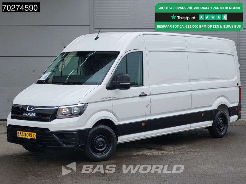 MAN TGE 3.140 Automaat L4H3 Airco Camera Parkeersensoren L3H2 14m3 Airco - Furgón: foto 1 MAN TGE 3.140 Automaat L4H3 Airco Camera Parkeersensoren L3H2 14m3 Airco - Furgón: foto 1