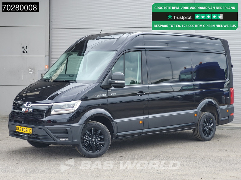 MAN TGE 3.180 4x4 Automaat L3H3 LED ACC Navi Airco Cruise Camera Parkeersensoren L2H2 Allrad 4WD 12m3 Airco - Furgón: foto 1 MAN TGE 3.180 4x4 Automaat L3H3 LED ACC Navi Airco Cruise Camera Parkeersensoren L2H2 Allrad 4WD 12m3 Airco - Furgón: foto 1