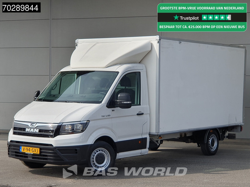 MAN TGE 3.180 D'Hollandia Laadklep Bakwagen Airco Cruise Lat om Lat Euro6 Meubelbak Koffer 19m3 Airco Cruise control - Furgoneta caja cerrada: foto 1 MAN TGE 3.180 D'Hollandia Laadklep Bakwagen Airco Cruise Lat om Lat Euro6 Meubelbak Koffer 19m3 Airco Cruise control - Furgoneta caja cerrada: foto 1