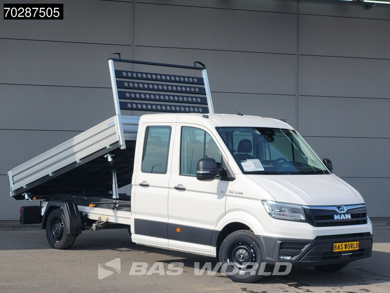 MAN TGE 3.180 Driezijdige Kipper Automaat Dubbel Cabine 2025 Facelift 180PK Trekhaak LED Navi ACC Airco Cruise Euro6 Kipper Tippe Benne Kieper - Volquete furgoneta: foto 2 MAN TGE 3.180 Driezijdige Kipper Automaat Dubbel Cabine 2025 Facelift 180PK Trekhaak LED Navi ACC Airco Cruise Euro6 Kipper Tippe Benne Kieper - Volquete furgoneta: foto 2