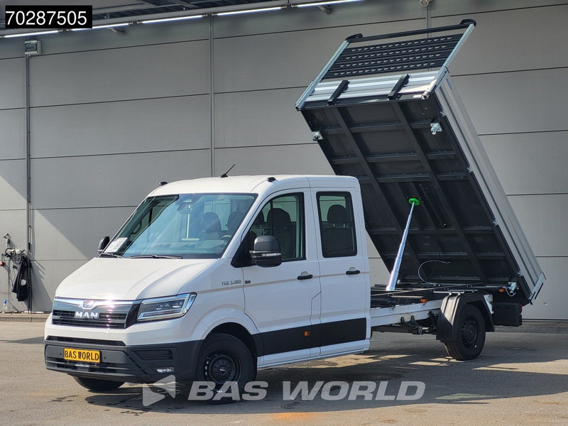 MAN TGE 3.180 Driezijdige Kipper Automaat Dubbel Cabine 2025 Facelift 180PK Trekhaak LED Navi ACC Airco Cruise Euro6 Kipper Tippe Benne Kieper - Volquete furgoneta: foto 5 MAN TGE 3.180 Driezijdige Kipper Automaat Dubbel Cabine 2025 Facelift 180PK Trekhaak LED Navi ACC Airco Cruise Euro6 Kipper Tippe Benne Kieper - Volquete furgoneta: foto 5