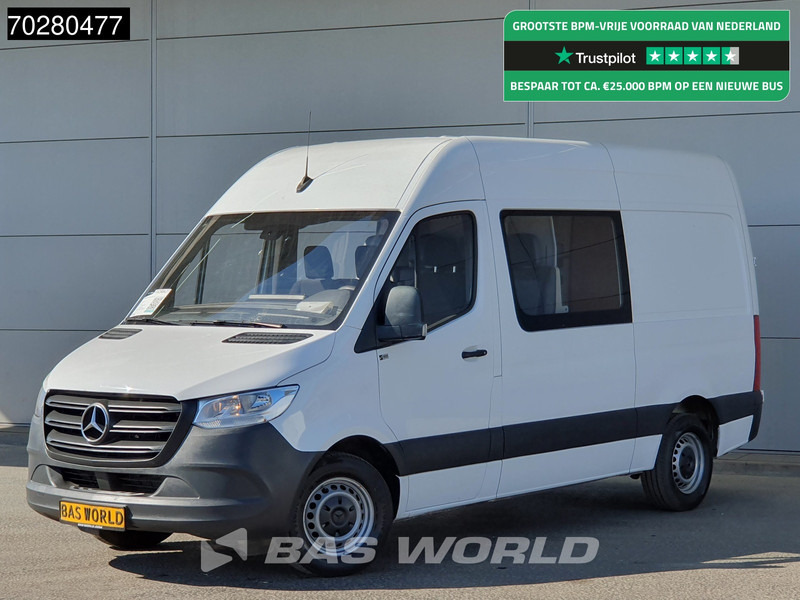 Furgón Mercedes-Benz Sprinter 314 CDI Automaat Dubbel Cabine 3,5t Trekhaak Airco Cruise Camera MBUX Doka Mixto DC 8m3 Airco Trekhaak Cruise control: foto 1