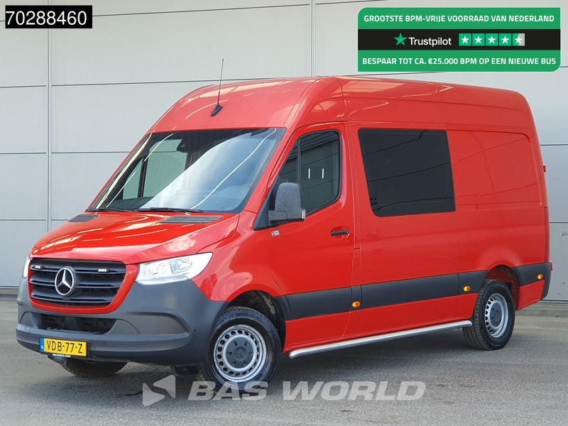 Mercedes-Benz Sprinter 314 CDI Dubbel Cabine Automaat L2H2 Navi Airco Cruise Camera Parkeersensoren MBUX CarPlay Werkplaatsinrichting Euro6 DC Doka Mix - Furgón: foto 1 Mercedes-Benz Sprinter 314 CDI Dubbel Cabine Automaat L2H2 Navi Airco Cruise Camera Parkeersensoren MBUX CarPlay Werkplaatsinrichting Euro6 DC Doka Mix - Furgón: foto 1