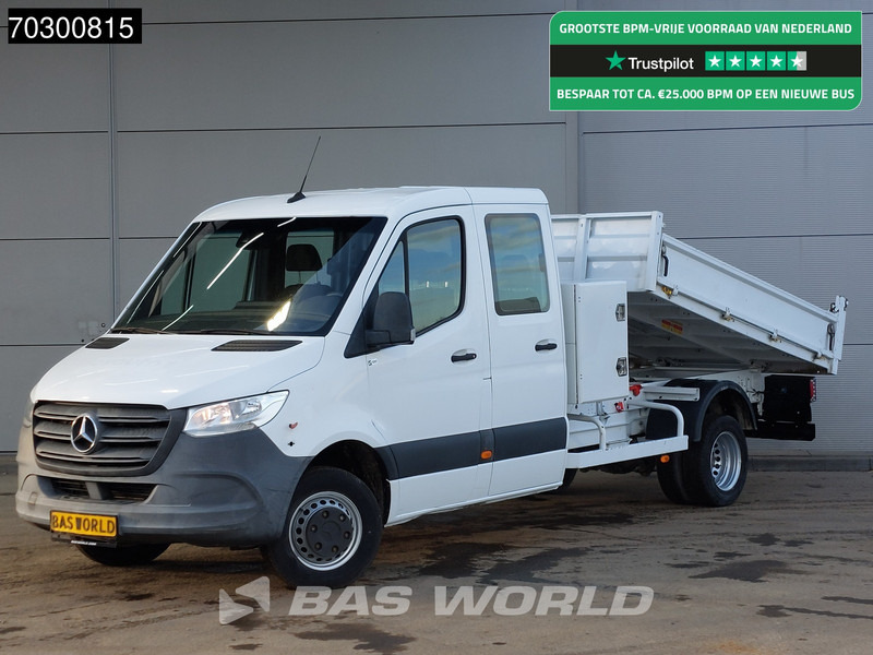 Mercedes-Benz Sprinter 514 CDI Kipper met Kist Dubbel Cabine Dubbellucht 3,5t Trekhaak Airco Cruise Euro6 Tipper Benne Kieper Airco Trekhaak Cruise con - Volquete furgoneta: foto 1 Mercedes-Benz Sprinter 514 CDI Kipper met Kist Dubbel Cabine Dubbellucht 3,5t Trekhaak Airco Cruise Euro6 Tipper Benne Kieper Airco Trekhaak Cruise con - Volquete furgoneta: foto 1
