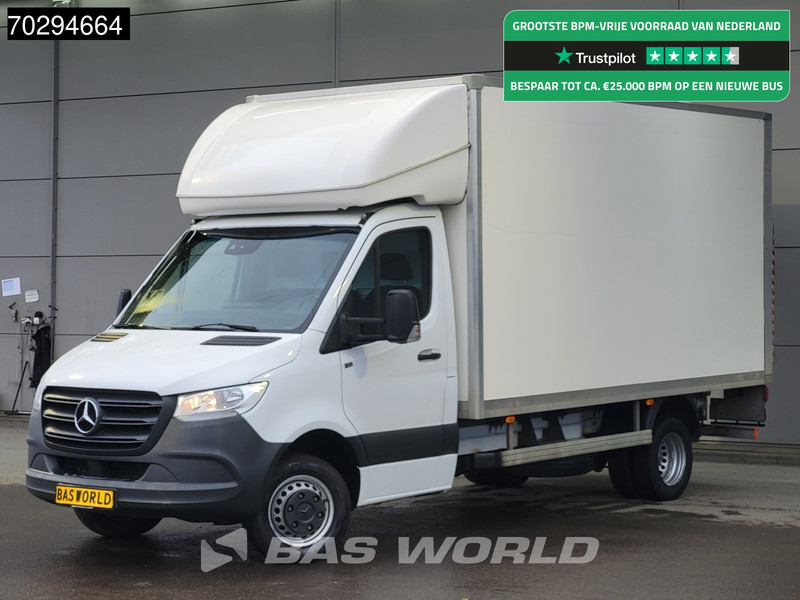 Mercedes-Benz Sprinter 514 CDI Laadklep Dubbelucht Bakwagen Airco Cruise MBUX CarPlay D'Hollandia Euro6 Meubelbak Koffer Airco Cruise control - Furgoneta caja cerrada: foto 1 Mercedes-Benz Sprinter 514 CDI Laadklep Dubbelucht Bakwagen Airco Cruise MBUX CarPlay D'Hollandia Euro6 Meubelbak Koffer Airco Cruise control - Furgoneta caja cerrada: foto 1