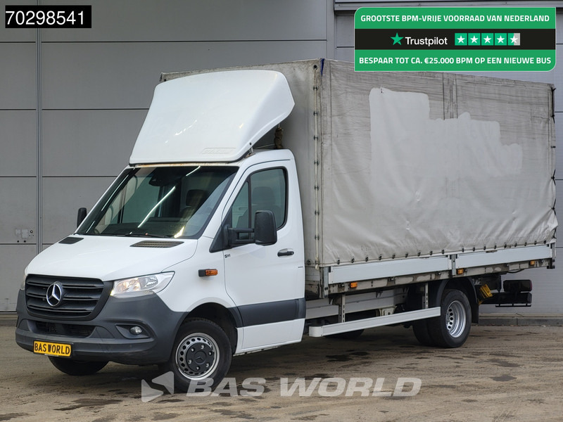 Mercedes-Benz Sprinter 519 CDI 3.0L V6 Automaat 484cm Dubbellucht Huif Bakwagen 190PK Airco Cruise Euro6 Meubelbak Koffer Airco - Furgoneta con caja de lona: foto 1 Mercedes-Benz Sprinter 519 CDI 3.0L V6 Automaat 484cm Dubbellucht Huif Bakwagen 190PK Airco Cruise Euro6 Meubelbak Koffer Airco - Furgoneta con caja de lona: foto 1