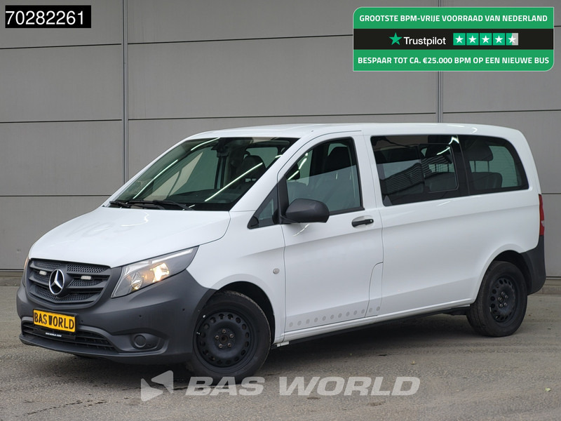 Mercedes-Benz Vito 114 9 Persoons Ex.BPM/Ex.BTW Automaat L2H1 Airco Cruise Persoonsvervoer Taxi TV L2 Airco Cruise control - Minibús, Furgoneta de pasajeros: foto 1 Mercedes-Benz Vito 114 9 Persoons Ex.BPM/Ex.BTW Automaat L2H1 Airco Cruise Persoonsvervoer Taxi TV L2 Airco Cruise control - Minibús, Furgoneta de pasajeros: foto 1