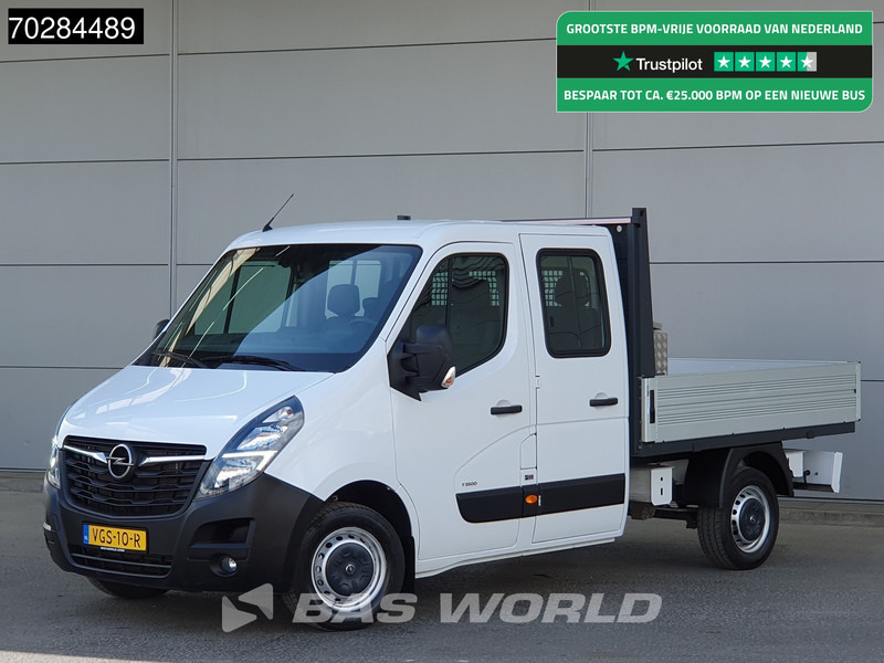 Opel Movano 135PK Open Laadbak Dubbel Cabine Trekhaak LED Airco Cruise Euro6 Pritsche Pickup Open Box Airco Trekhaak Cruise control - Caja abierta furgoneta: foto 1 Opel Movano 135PK Open Laadbak Dubbel Cabine Trekhaak LED Airco Cruise Euro6 Pritsche Pickup Open Box Airco Trekhaak Cruise control - Caja abierta furgoneta: foto 1