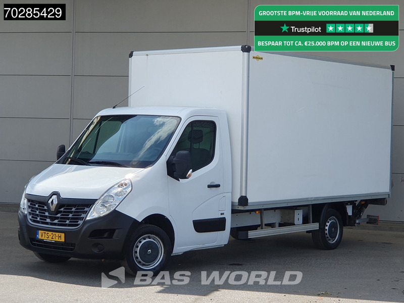 Renault Master 130pk Laadklep Bakwagen Airco Euro6 Meubelbak Koffer 21m3 Airco - Furgoneta caja cerrada: foto 1 Renault Master 130pk Laadklep Bakwagen Airco Euro6 Meubelbak Koffer 21m3 Airco - Furgoneta caja cerrada: foto 1